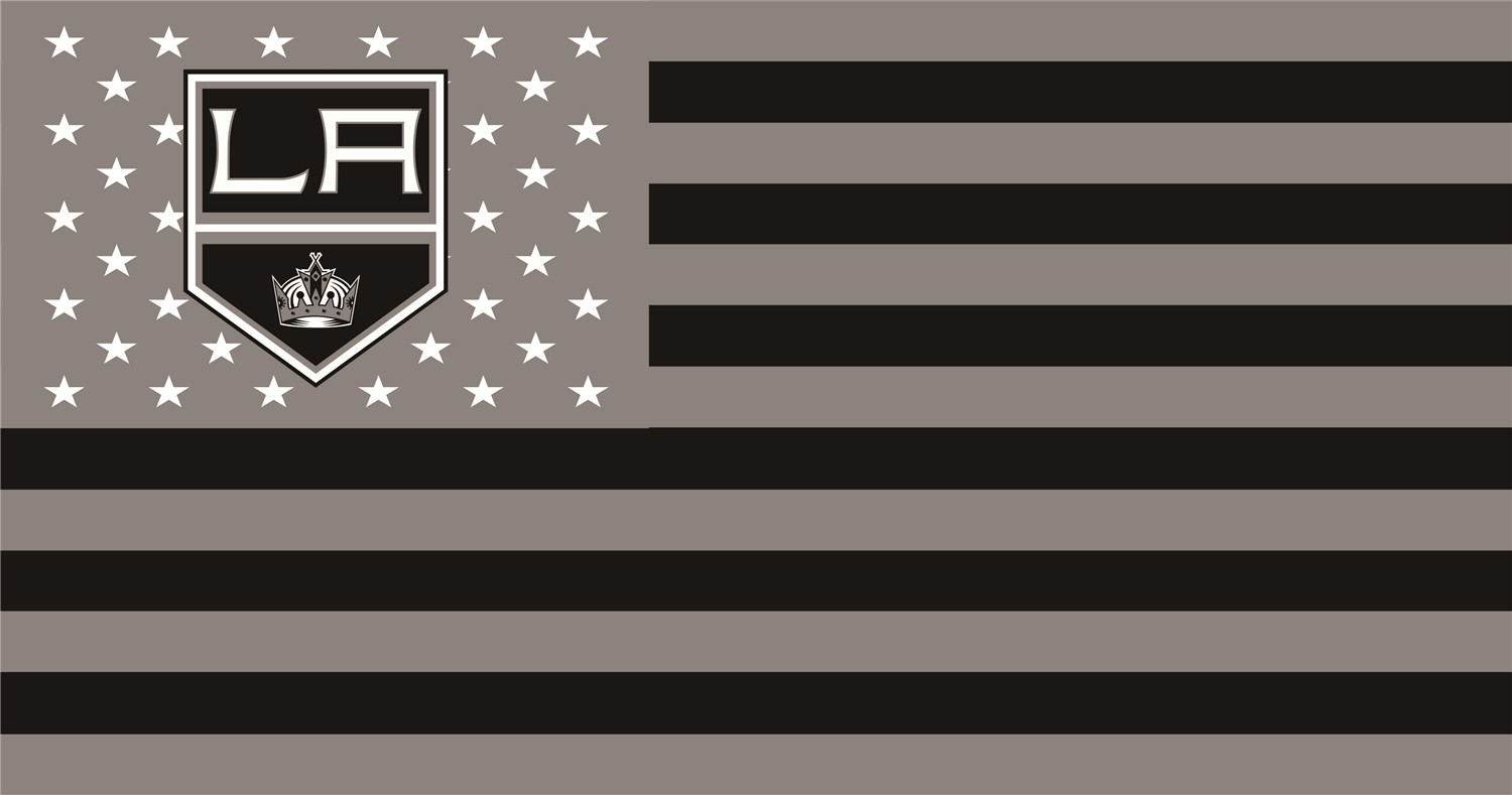 Los Angeles Kings Flags iron on transfers